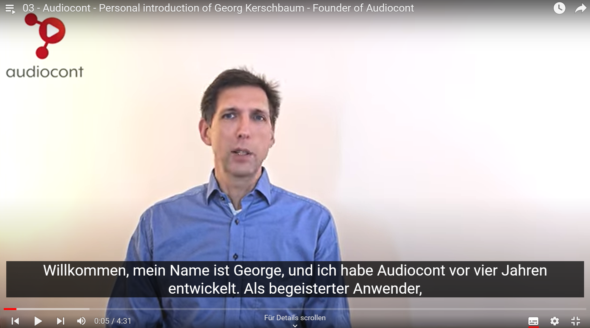 Welcome - Georg Kerschbaum